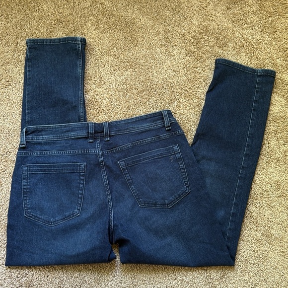 The Perfect Jean NYC Slim Fit Stretch Dark Blue Jeans - Picture 5 of 9